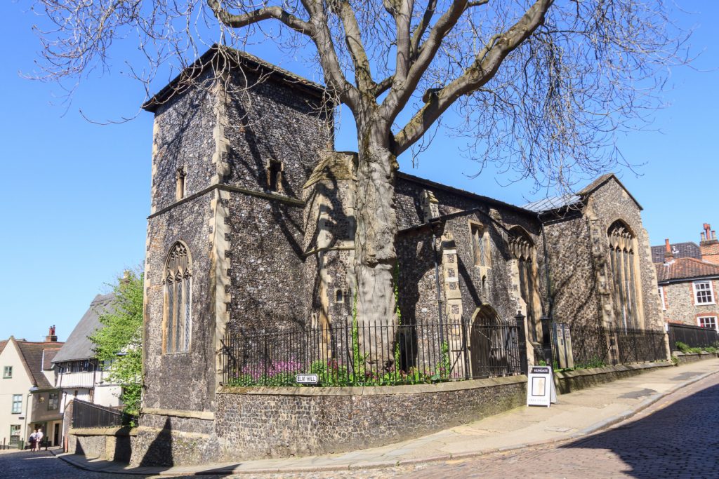 Image shows the exterior of Hungate from Princes Street
